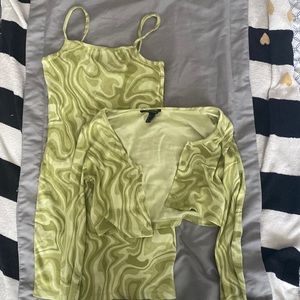 2 set dress and sweater